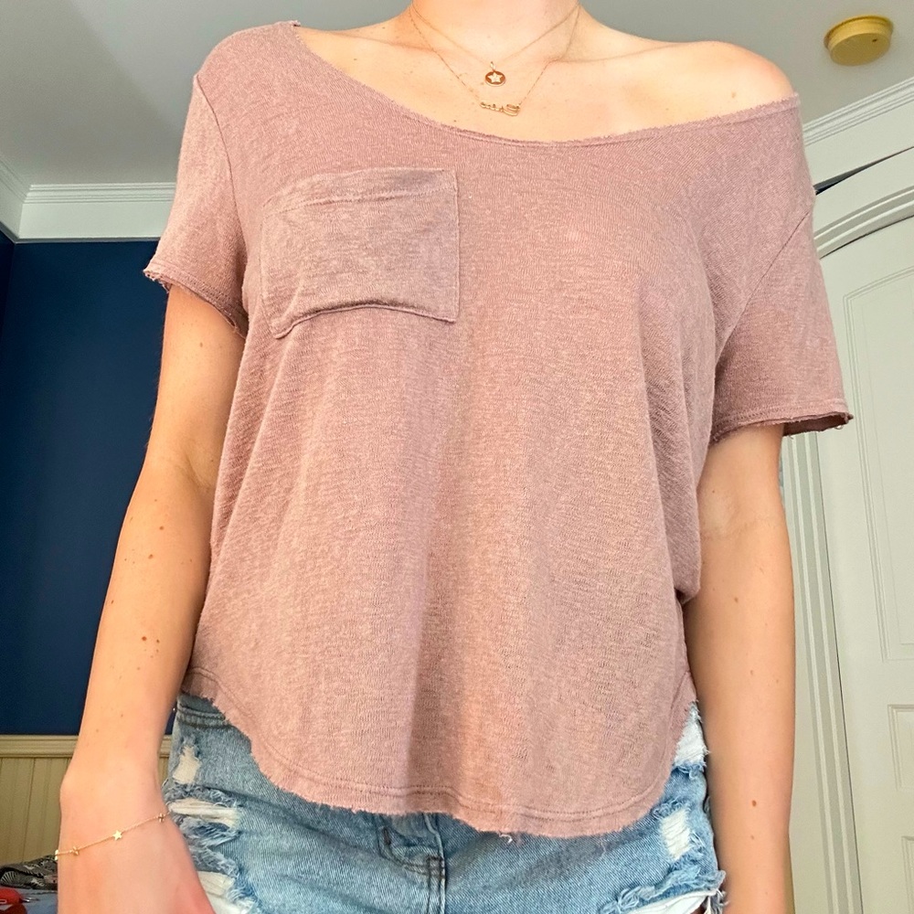 Knitted T-shirt